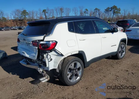 2021 Jeep Compass Limited 4X4 from USA, damaged, VIN 3C4NJDCB6MT506979